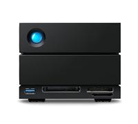LaCie 2big Dock RAID, 32TB, External HDD, Thunderbolt 4 ports, for PC Mac iPad & iPhone, Data Rescue Service (STLG32000400)