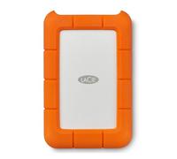 LaCie Rugged USB-C, 4TB, Portable External Hard Drive, Drop, Shock, Dust, Rain Resistant, for Mac & PC, 3 year Rescue Services (STFR4000800)