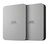 LaCie Mobile Drive 2TB v2 USB-C Moon Silver w/Rescue
