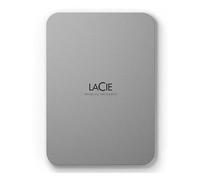 LaCie Mobile Drive 4TB v2 USB-C Moon Silver w/Rescue