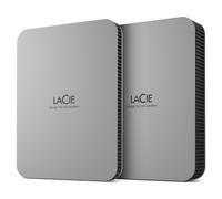 LaCie Mobile Drive 1TB v2 USB-C Moon Silver w/Rescue