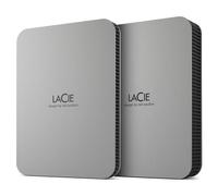 LaCie Mobile Drive 2TB v2 USB-C Moon Silver w/Rescue