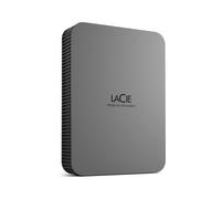 LaCie Mobile Drive 4TB Secure External Hard Drive Grey (STLR4000400)