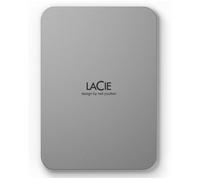 LaCie Mobile Drive V2 2TB Portable External Hard Drive USB Type-C - Silver