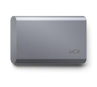 LaCie Mobile SSD Secure 2TB, 10Gbps USB 3.1 Type C, PC Mac iPad & iPhone, Space Grey, Data Rescue Service (STKH2000800)