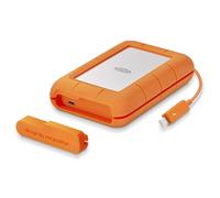 LaCie Rugged 4TB Desktop External Hard Drive in Orange - USB3.0