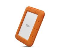 LaCie Rugged 5TB External Hard Drive USB-C Grey Yellow