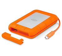 LaCie Rugged Thunderbolt USB 3.0 1 TB External Hard Drive Portable HDD - Drop Shock Dust Water Resistant Shuttle Drive, for Mac and PC Computer Desktop Workstation Laptop, 1 Mo Adobe CC (STEV1000400)