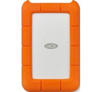 LaCie Rugged USB-C 5TB External Hard Drive Portable HDD - USB 3.0, Drop Shock Dust Rain Resistant Shuttle Drive, for Mac and PC Computer Desktop Workstation Laptop, 1 Month Adobe CC (STFR5000800)
