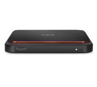 LaCie STHK500800 external solid state drive Thunderbolt technology 500 GB USB Type-C 3.2 Gen 1 (3.1 Gen 1) Black, Orange