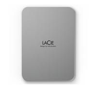LaCie Mobile Drive 1TB v2 USB-C Moon Silver w/Rescue