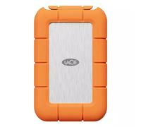LaCie STND4000400 external solid state drive Thunderbolt technology 4 TB USB Type-C USB4 Gen 3x2 Orange Stainless steel