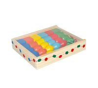 Lacing Beads Kids Learning Toy with Beads for Preschool Sensory Teaching