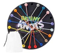 Lacing Game - RopesPuzzle Game for Kids | Colorful Twisted Tangler Board Games, Fun Travel Activity, Rope Sorting Puzzles for Develops Strategy Logic and Patience, 10.24x10.24x0.59 inches