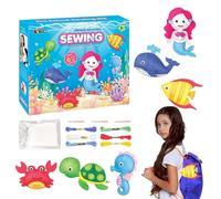 Lacing Toy, Kits for Girls Aged 4-8 - Plush Pillow Crafts, Mini Kit, First Kit for Beginners, DIY Projects for Learning to Sew, Gift for Kids