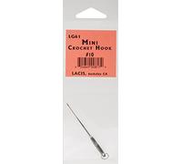 Lacis Number 10 Mini Crochet Hook, Metal, Multi-Colour, 11.68 x 5.33 x 0.38 cm