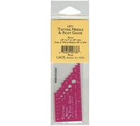 Lacis Tatting Needle & Picot Gauge, Pink