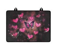 LACIYISON Butterfly Heart Star Pattern Stove Top Cover, Heat Resistant Stove Top Covers for Electric Stove Protector, Waterproof Heat Resistant Grill Table Mat, Under Blackstone Griddle BBQ Mat