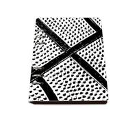 Lack and White Basketball Notebook, Pu Leather Notebooks A5, Lined Paper Student Notebook 180Pages/90Sheets, Work Book for Note Taking, A5 Exercise Books for Dairy, Revision Supplies Journal Diary