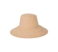 Lack of Color Women's Wide-Brimmed Cotton Canvas Holiday Bucket Hat, Dusty Rose Canvas, S/M