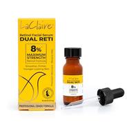 LaClaire 8% Retinol Complex Face Serum - Anti-Ageing, Brightening Neck & Face Serum Helps Firm, Smooth & Nourishes Skin with Lactic Acid, Vitamin A & Retinyl Palmitate - Anti Wrinkle Serums by