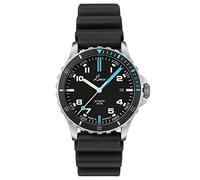 Laco Scorpion Sports Watch, Automatic Watch, Stainless Steel Case, Sapphire Glass, Waterproof, Made in Germany, Atlantic 39, Strap.