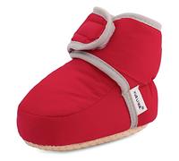LACOFIA Baby Boys Girls Anti-slip Soft Sole Winter Warm Slipper Boots Infant Crib Shoes Red 6-12 Months
