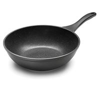 Lacor 24138 Wok eco-piedra Aluminium, 28 cm, Black