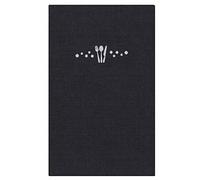 Lacor 28212 Pablo Collection Wine List Cover, 180 x 280 mm, Black