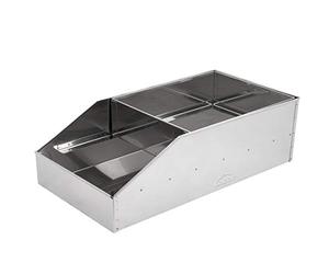 Lacor-50438-ST.Steel Flour BIN MESH 18X37X26.5 CM