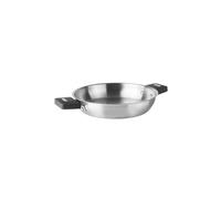 LACOR - 56732 - Combination Frying Pan Body, 18/10 Stainless Steel, Interior Design, Sandwich Heat Distributor Base, 4 litres, Stackable, Induction Safe, Oven, Dishwasher Safe, Diameter 32 cm