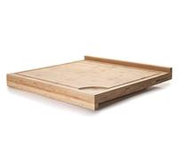 Lacor 60492 Bamboo Dual Bread Cutting Board, 38 x 39.5 x 30 cm, Beige