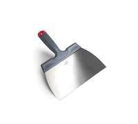 LACOR 60534 Spatula for Tempering, Stainless Steel, Black/Steel