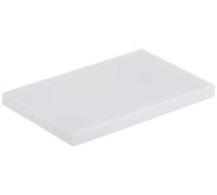 Lacor 60569 Polyethylene Cutting Board, White