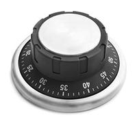 Lacor 60803 Magnetic 60 Minutes Kitchen Timer, 4 x 10 x 12 cm, Black