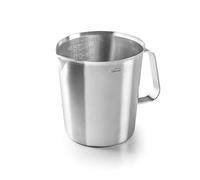 LACOR - 62741 - Measuring Jug, Measuring Cup, Liquid Meter, Stainless Steel, 11.5 cm, 1