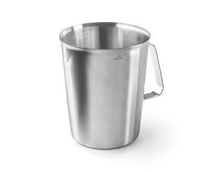 Lacor - 62742 - Measuring Jug, Measuring Cup, Liquid Meter, Stainless Steel, 15 cm, 2 L