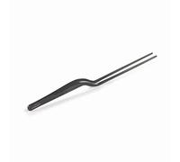 Lacor - 62872 - Precision Kitchen Tweezers for Coating Titanium Black, 18/10 Stainless Steel, Non-Slip Handle, Maximum Quality, Length 21 cm, matt Black