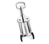 Lacor - 63047 - Classic Corkscrew, Bottle Opener, Bottle Opener, Zinc Alloy, Ideal for Opening Wine and Beer, 2 in 1 Opener