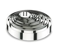 Lacor-68418-ROUND Cake Ring 18x4 CM.- STNLS