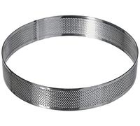 Lacor 68548 Perforated Cake Mould, 18 x 3.5 cm, Silver