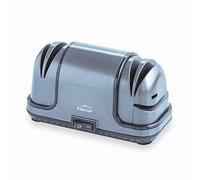 LACOR - 69341 - TitanPRO Knife Sharpener, Electric Sharpener, Ideal for Scissors or Trimmer, Coarse and Fine Sharpening, Metallic Finish