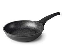 Lacor Cast Aluminium, Induction Frypan Eco-Stone 22, Aluminium, Black, 30 x 22 x 30 cm