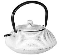 Lacor Cast Iron Tea Pot White 0,5 L, Ivory, 16 x 15 x 9 cm