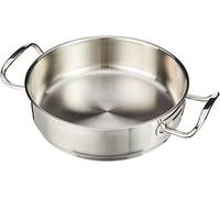 Lacor Round Dish Eco-Chef 24X6 Wo/Lid, Stainless Steel, Silver, 24 x 6 cm