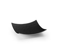 Lacor Square Melamine Black Tray 19X19X4 Cm, 19 x 19 x 4 cm