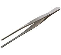 LACOR Straight Precision Tong, Stainless Steel, Silver, 21 cm (Tweezer, Serving Tongs, Food Handling and Serving Material, Made in Spain)