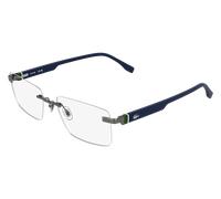 Lacoste 035 Man Optical frames Metal Gunmetal Squared Normal