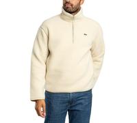 Lacoste 1/2 Zip Sweatshirt, Beige - M