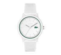 Lacoste.12.12. Collection Analog Quartz Watch with Petit Piqué Textured Silicone Strap - Available for Men and Women